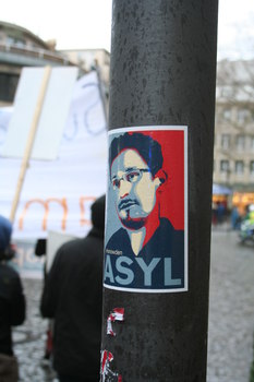 [Foto: Asyl fr Snowden]