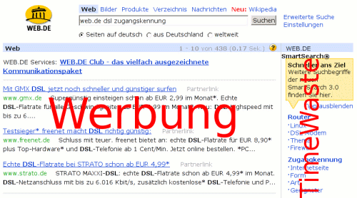 [Web.de-Screenshot]