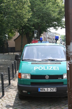 [Foto: Polizei-Kamera Wagen]