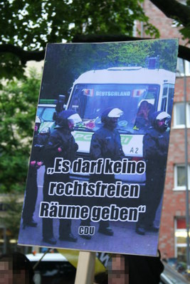 [Foto: Es darf keine rechtsfreien Rume geben - CDU]