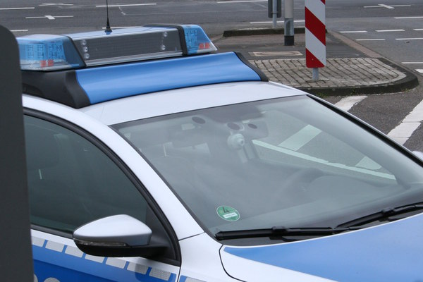 [Foto: Polizeiliche Fahrzeug-Kamera]