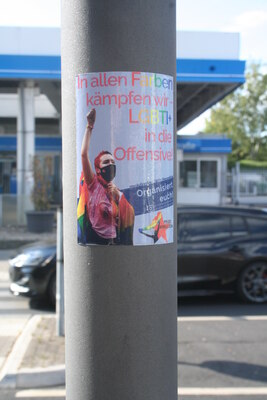 [Foto: In allen Farben kämpfen wir - LGBTI+ in die Offensive!]