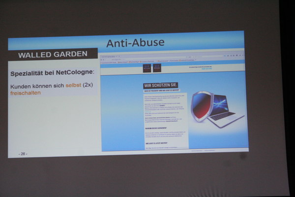 [Foto: Walled Garden - Kunden können sich selbst freischalten - Kunden mit BSD und Tor werden in der Regel gar nicht erst gesperrt - Das BSI ist vielleicht Kunde bei AOL oder surft lieber im BTX]