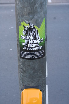 [Foto: Chuck Norris hat nichts zu verbergen]