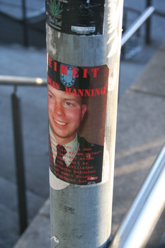 [Foto: Freiheit für Bradley Manning]