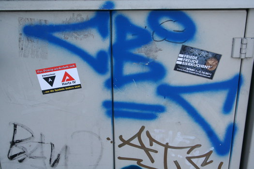 [Foto: Das Prinzip wiederholt sich ... nur die Symbole ändern sich!]