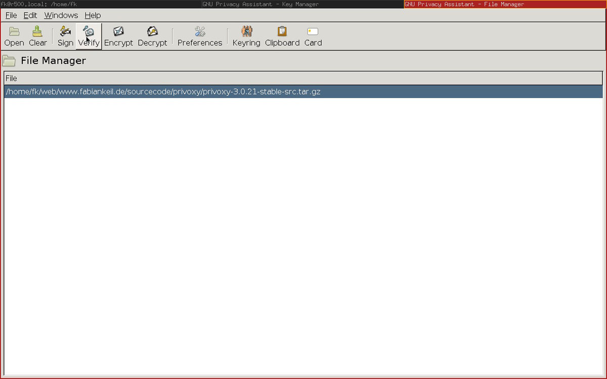 gnu privacy guard developers gnu privacy guard developers
