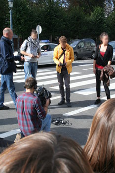 [Picture: Belgian police unhappy about drone in front of US embassy]